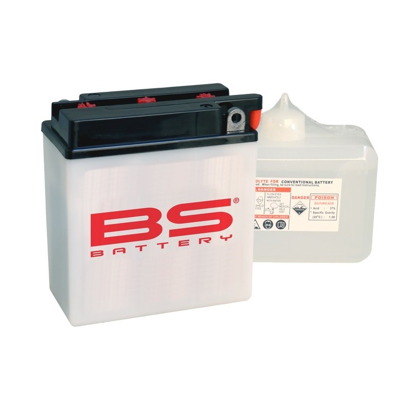 Batterie BS BATTERY Haute-performance avec pack acide - BB14A-A1 Batterie BS BATTERY Haute-performance avec pack acide - BB14A-A1