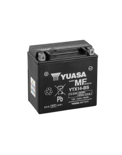 Batterie YUASA sans entretien avec pack acide - YTX14-BS