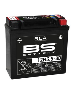 Batterie BS BATTERY SLA sans entretien activé usine - 12N5.5-3B