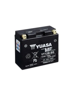 Batterie YUASA sans entretien avec pack acide - YT12B-BS