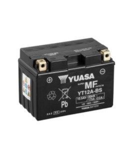 Batterie YUASA W/C sans entretien activée usine - YT12A
