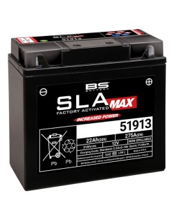 Batterie BS BATTERY SLA Max sans entretien activé usine - 51913