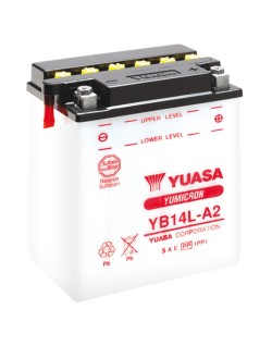 Batterie YUASA conventionnelle sans pack acide - 12N7-4A