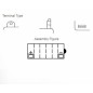 Batterie YUASA conventionnelle sans pack acide - 12N7-4A Batterie YUASA conventionnelle sans pack acide - 12N7-4A