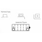 Batterie YUASA conventionnelle sans pack acide - YB12B-B2 Batterie YUASA conventionnelle sans pack acide - YB12B-B2