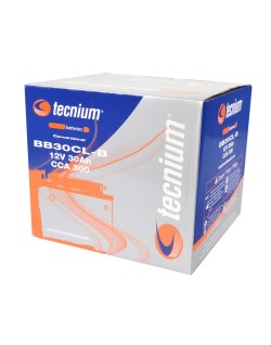 Batterie TECNIUM conventionnelle avec pack acide - BB30CL-B