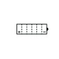 Batterie TECNIUM conventionnelle avec pack acide - BB9-B