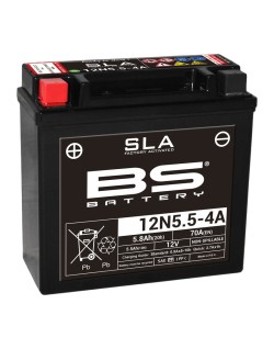 Batterie BS BATTERY SLA sans entretien activé usine - 12N5.5-4A/4B