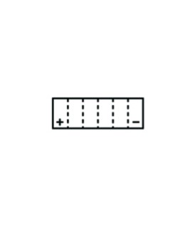 Batterie TECNIUM sans entretien avec pack acide - BTX12-BS