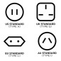 Adaptateur secteur QUAD LOCK 30W standard EU port USB Type C Adaptateur secteur QUAD LOCK 30W standard EU port USB Type C