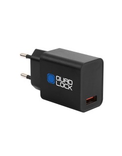Adaptateur secteur QUAD LOCK standard EU port USB Type A 