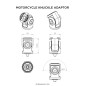 Adaptateur d'articulation QUAD LOCK Adaptateur d'articulation QUAD LOCK