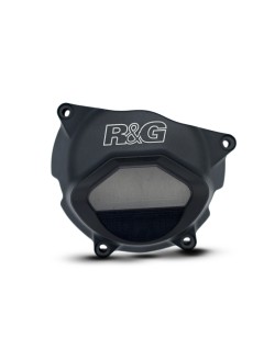 Kit de couvre-carter moteur (alternateur/allumage)  R&G RACING PRO noir