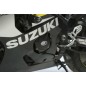 Couvre-carter gauche R&G RACING noir Suzuki GSX-R750 Couvre-carter gauche R&G RACING noir Suzuki GSX-R750