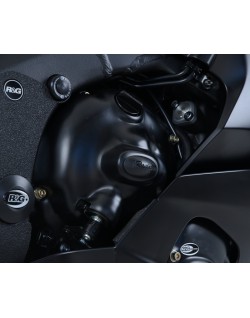 Couvre-carter droit R&G RACING Race Series noir Yamaha YZF-R6