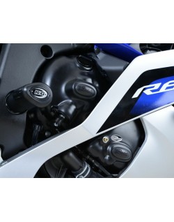 Couvre-carter droit R&G RACING Race Series noir Yamaha YZF-R6