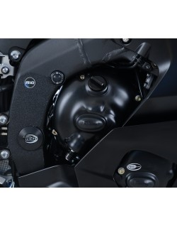 Couvre-carter droit R&G RACING Race Series noir Yamaha YZF-R6