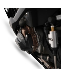 Couvre-carter gauche (alternateur) R&G RACING PRO noir