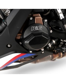 Couvre-carter gauche (alternateur) R&G RACING PRO noir