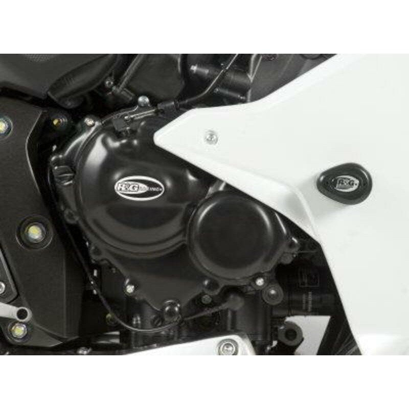 Couvre-carter droit (embrayage) R&G RACING noir Honda CBR600F Couvre-carter droit (embrayage) R&G RACING noir Honda CBR600F