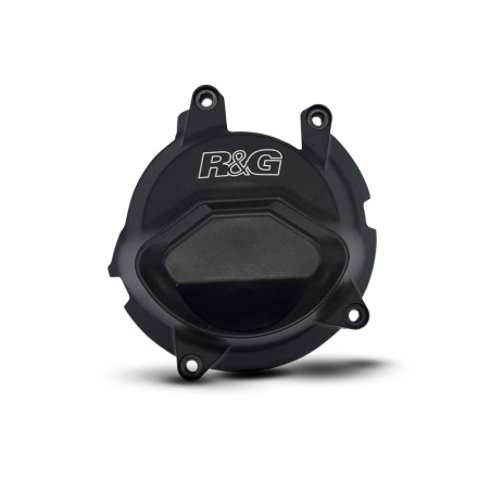 kit de couvre-carter moteur (alternateur/allumage/embrayage)  R&G RACING PRO noir
