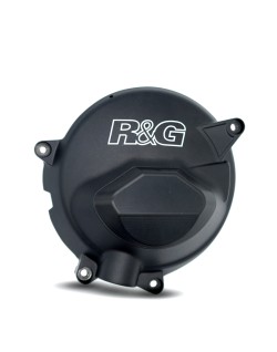Kit de couvre-carter moteur (alternateur/embrayage) R&G RACING PRO noir