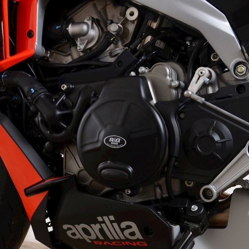 Kit de couvre-carter R&G RACING Race Series - noir Aprilia Kit de couvre-carter R&G RACING Race Series - noir Aprilia
