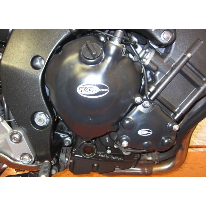 Couvre-carter droit R&G RACING noir Yamaha FZ8 Couvre-carter droit R&G RACING noir Yamaha FZ8