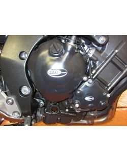 Couvre-carter droit R&G RACING noir Yamaha FZ8