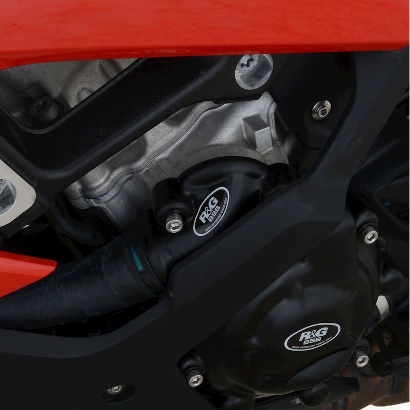 Couvre-carter gauche (pompe à eau) R&G RACING Race Series noir BMW S1000RR Couvre-carter gauche (pompe à eau) R&G RACING Race Series noir BMW S1000RR