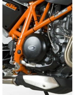 Couvre-carter droit R&G RACING noir KTM/Husqvarna