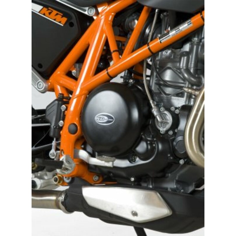 Couvre-carter droit R&G RACING noir KTM/Husqvarna Couvre-carter droit R&G RACING noir KTM/Husqvarna