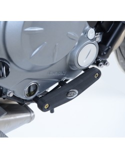 Slider moteur droit R&G RACING noir Kawasaki Z650