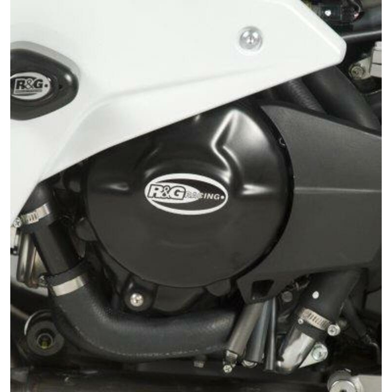 Couvre-carter gauche (alternateur) R&G RACING noir Honda CBR600 F Couvre-carter gauche (alternateur) R&G RACING noir Honda CBR600 F