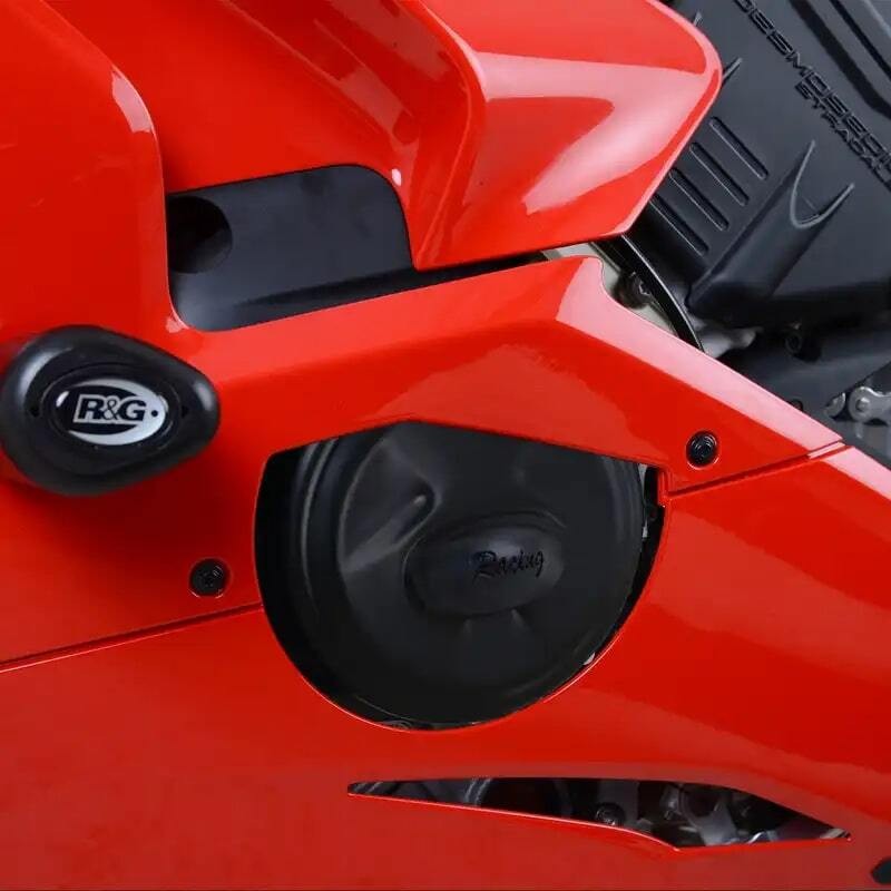 Couvre-carter d'alternateur R&G RACING Race Series noir Ducati Panigale V4/V4S Couvre-carter d'alternateur R&G RACING Race Series noir Ducati Panigale V4/V4S