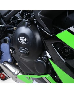 Couvre-carter droit R&G RACING Race Series noir Kawasaki