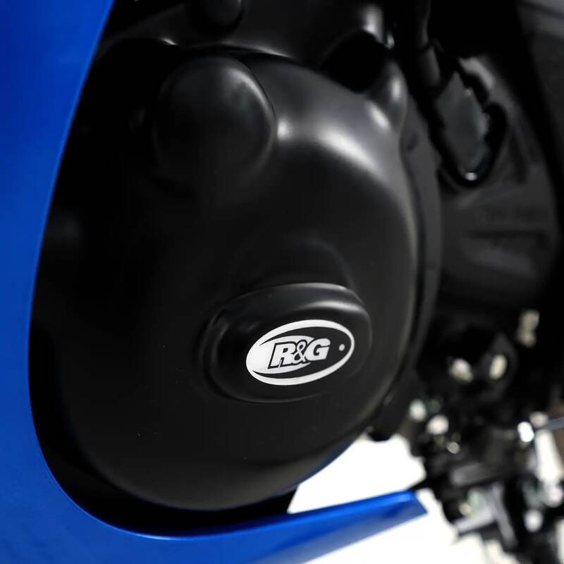Couvre-carter gauche (alternateur) R&G RACING noir Suzuki GSX-R125 Couvre-carter gauche (alternateur) R&G RACING noir Suzuki GSX-R125