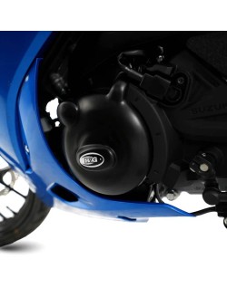Couvre-carter gauche (alternateur) R&G RACING noir Suzuki GSX-R125