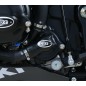 Couvre-carter gauche (pompe à eau) R&G RACING noir GSX-R 1000 Couvre-carter gauche (pompe à eau) R&G RACING noir GSX-R 1000