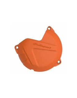 Protection de carter d'embrayage POLISPORT orange KTM