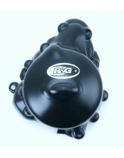 Couvre-carter gauche R&G RACING Race Series noir Triumph
