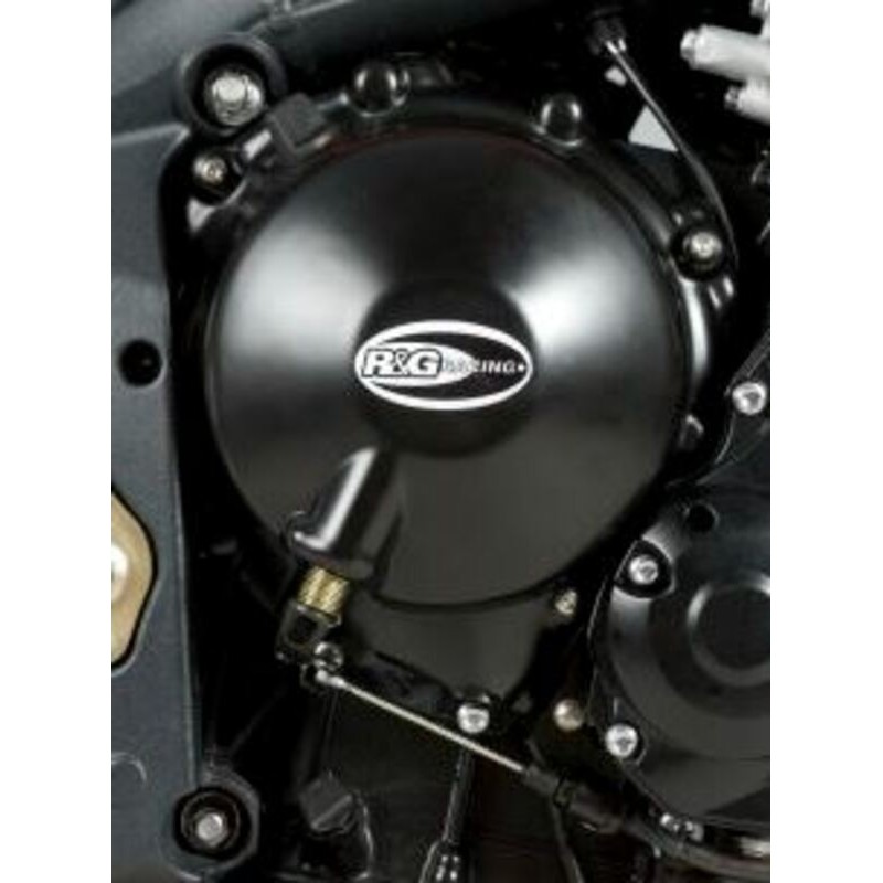 Couvre-carter droit (embrayage) R&G RACING noir Triumph Street Triple Couvre-carter droit (embrayage) R&G RACING noir Triumph Street Triple