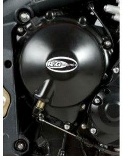 Couvre-carter droit (embrayage) R&G RACING noir Triumph Street Triple