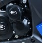 Couvres-carter droit (démareur & pompe à eau) R&G RACING noir Suzuki GSX1000S Couvres-carter droit (démareur & pompe à eau) R&G RACING noir Suzuki GSX1000S