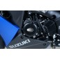 Couvre-carter gauche R&G RACING noir Suzuki GSX1000S Couvre-carter gauche R&G RACING noir Suzuki GSX1000S