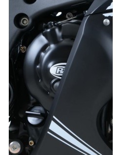 Couvre carter R&G RACING Race Series droit (embrayage) noir Kawasaki ZX10R