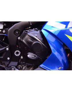 Couvre-carter droit (embrayage) R&G RACING noir Suzuki GSX-R1000