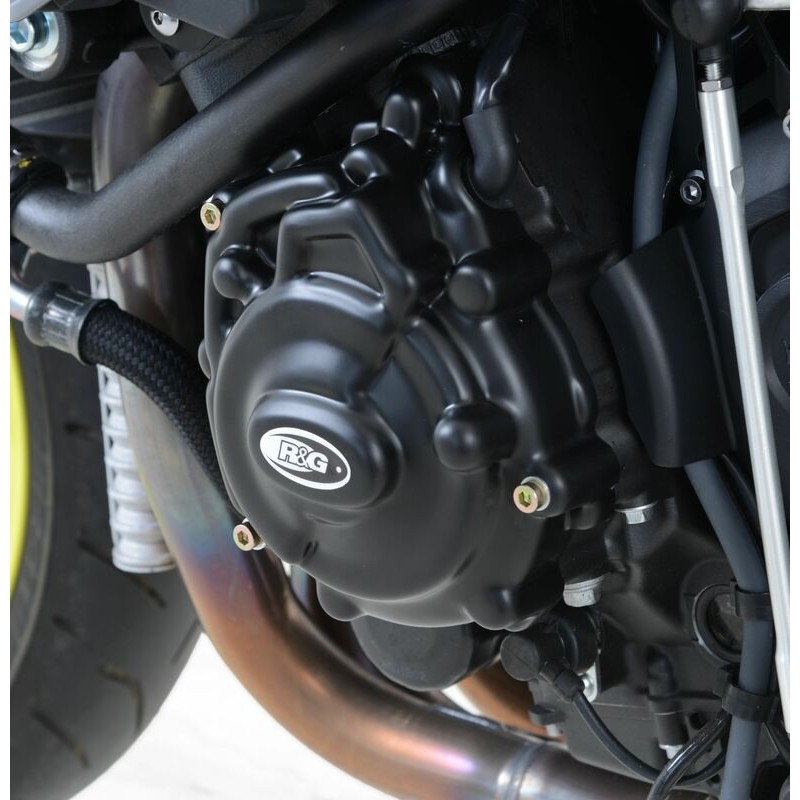 Couvre-carter gauche (alternateur) R&G RACING noir Yamaha MT-10 Couvre-carter gauche (alternateur) R&G RACING noir Yamaha MT-10