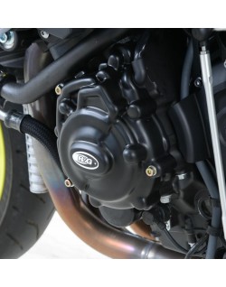 Couvre-carter gauche (alternateur) R&G RACING noir Yamaha MT-10