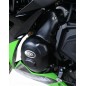 Couvre-carter gauche R&G RACING noir Kawasaki Z650 Couvre-carter gauche R&G RACING noir Kawasaki Z650